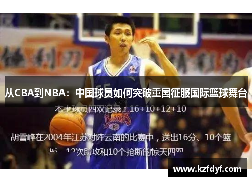 从CBA到NBA：中国球员如何突破重围征服国际篮球舞台